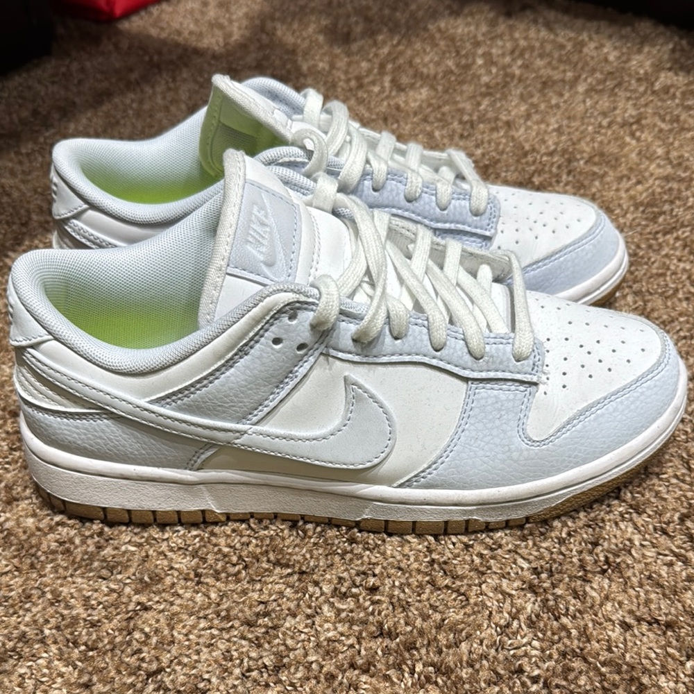 Nike White and Cream Sneakers